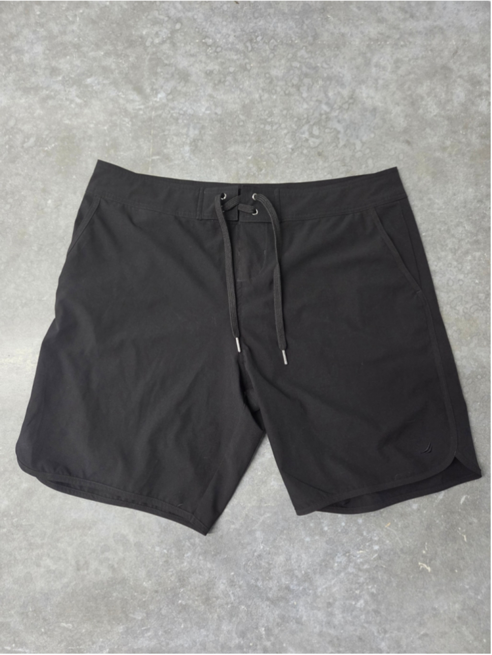 Nautica Black Women's Drawstring Bermuda Shorts Gorpcore Athletic Summer Size XL